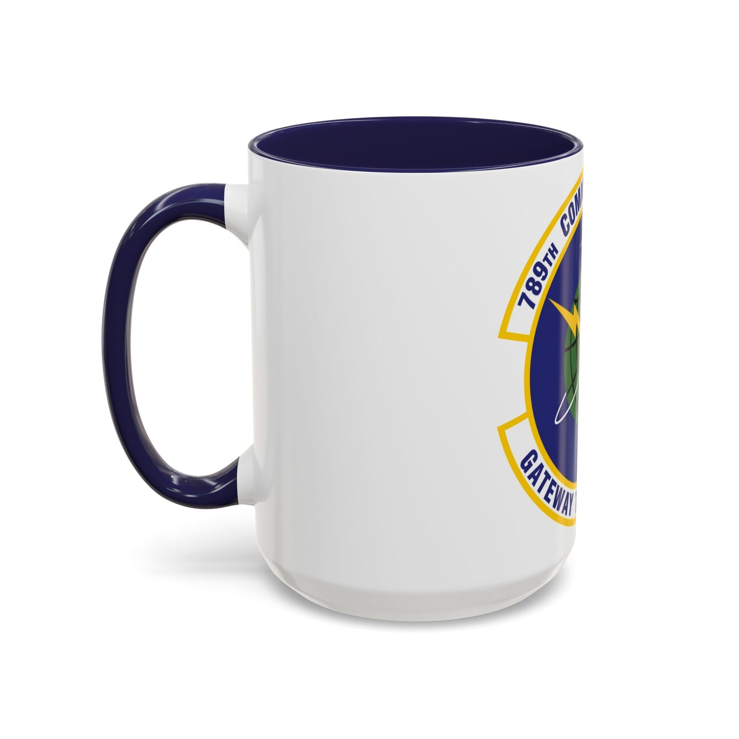 789th Communications Squadron (U.S. Air Force) Accent Coffee Mug