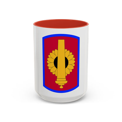 130th Field Artillery Brigade (U.S. Army) Accent Coffee Mug