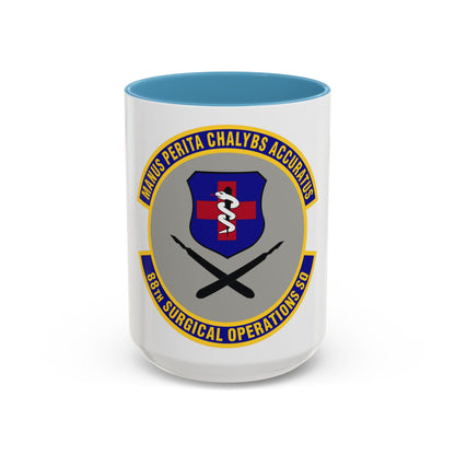 88th Surgical Operations Squadron (U.S. Air Force) Accent Coffee Mug