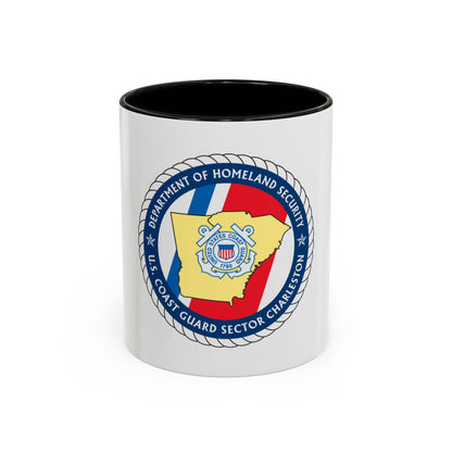 USCG Sector Charleston   DHS (U.S. Coast Guard) Accent Coffee Mug
