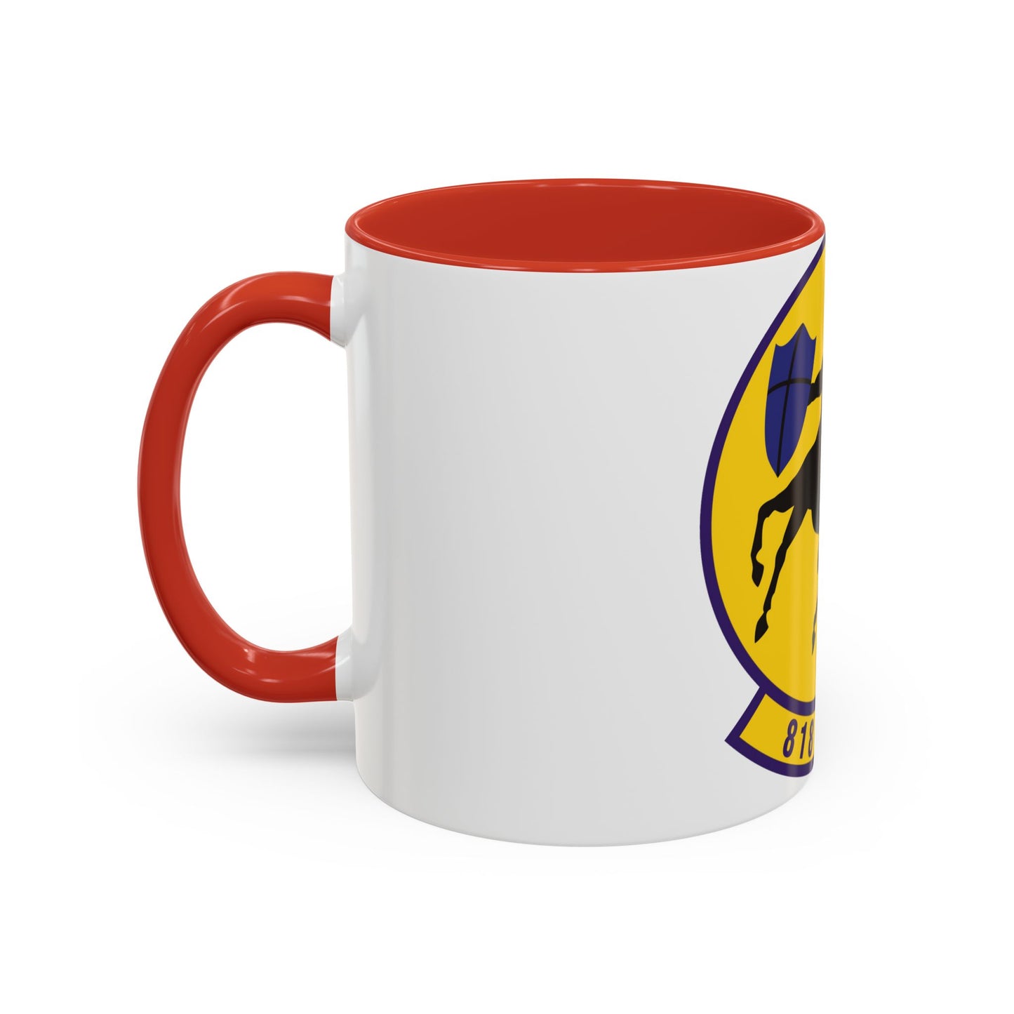 818th Global Mobility Squadron (U.S. Air Force) Accent Coffee Mug