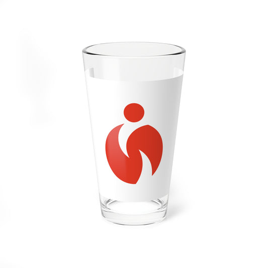 Flag of Sera Hiroshima (Japan) Pint Glass 16oz