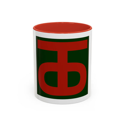 90th Infantry Division.patch (U.S. Army) Accent Coffee Mug