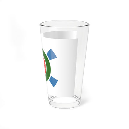 Flag of Kitadaito Okinawa (Japan) Pint Glass 16oz
