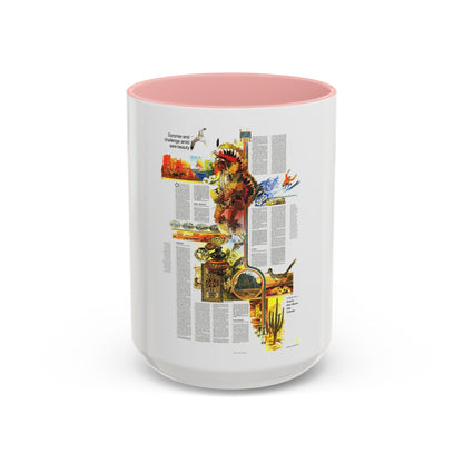 USA - Southwest 2 (1977) (Map) Accent Coffee Mug