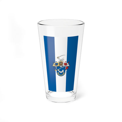 Flag of Boba (Hungary) Pint Glass 16oz