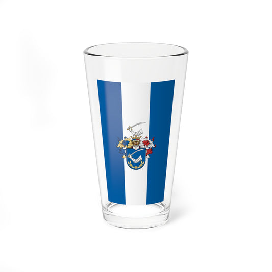 Flag of Boba (Hungary) Pint Glass 16oz