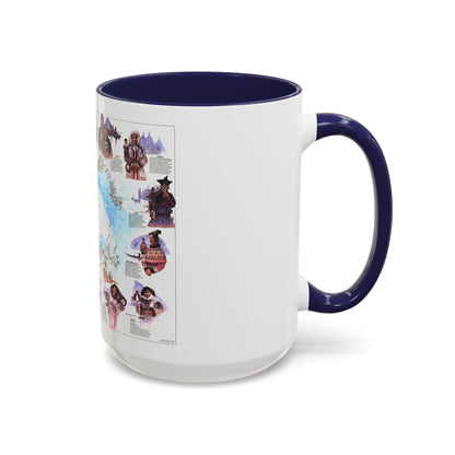 Arctic - Peoples of the (1983) (Map) Accent Coffee Mug