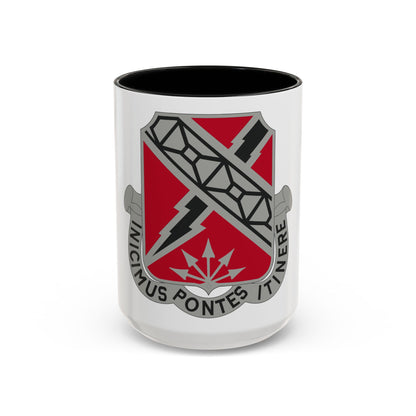 230 Engineer Battalion (U.S. Army) Accent Coffee Mug