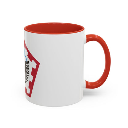 555th Engineer Brigade (U.S. Army) Accent Coffee Mug