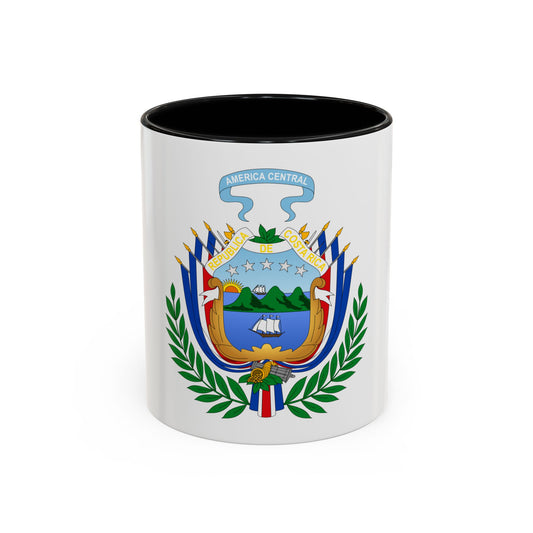 Coat of arms of Costa Rica (1848-1906) - Accent Coffee Mug