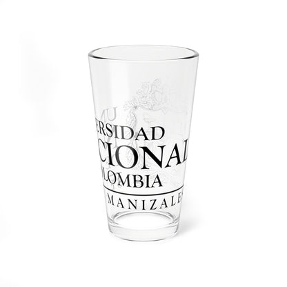 UNAL Aplicación Manizales (Colombia) (Coat of Arms) Pint Glass 16oz