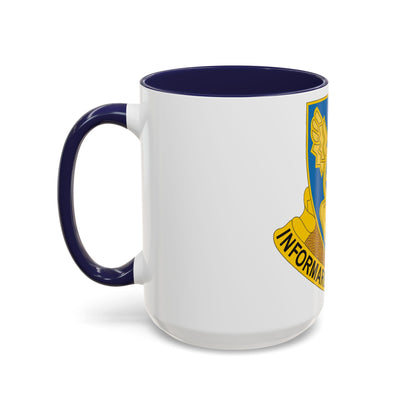 1st Military Intelligence Battalion (U.S. Army) Accent Coffee Mug