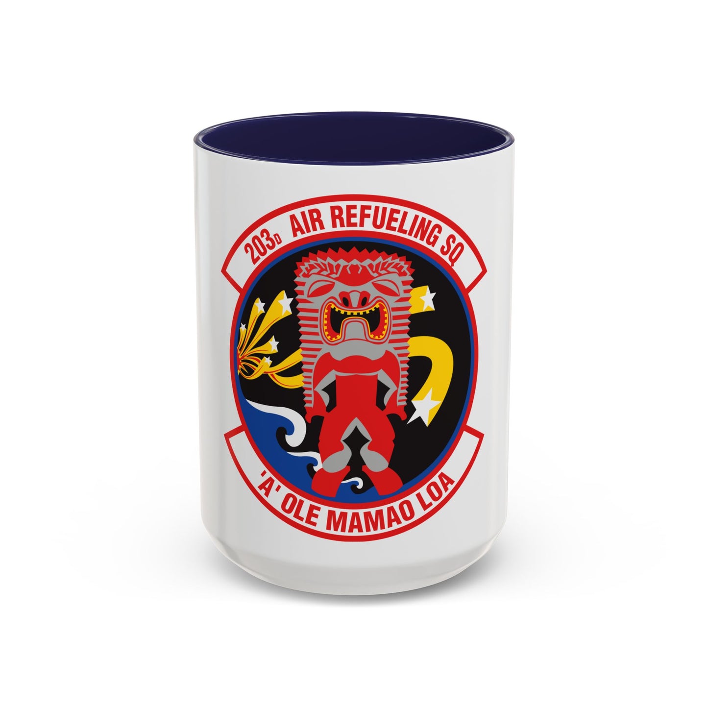 203 Air Refueling Squadron (U.S. Air Force) Accent Coffee Mug