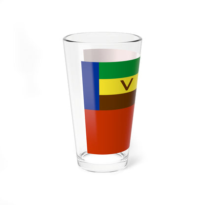 Flag of the Venda Defence Force (South Africa) Pint Glass 16oz