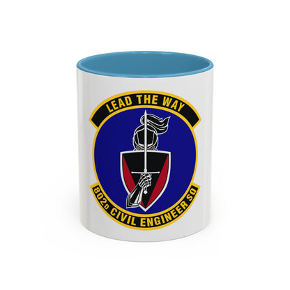 802d Civil Engineer Squadron (U.S. Air Force) Accent Coffee Mug