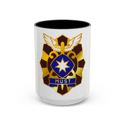 22 Surgical Hospital (U.S. Army) Accent Coffee Mug