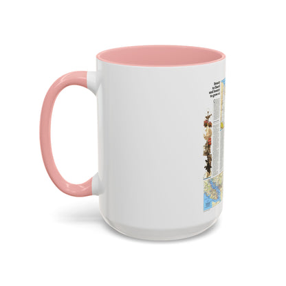Canada - British Columbia, Alberta & Yukon 2 (1978) (Map) Accent Coffee Mug