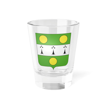 Héraldique Ville BE Anthisnes (Belgium) (Coat of Arms) Shot Glass 1.5oz