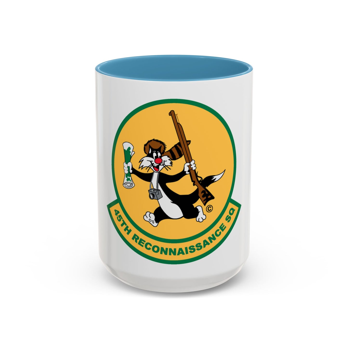 45th Reconnaissance SQ (U.S. Air Force) Accent Coffee Mug