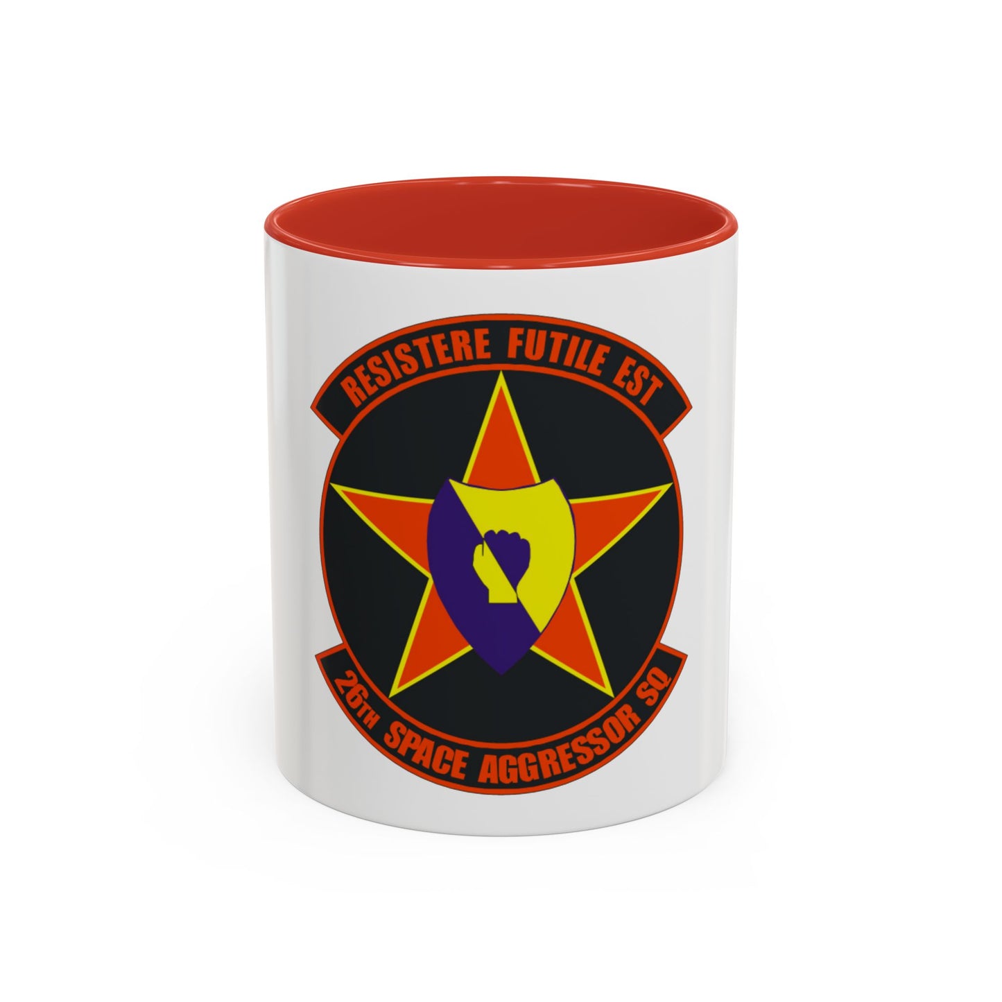 26th Space Aggressor Squadron (U.S. Air Force) Accent Coffee Mug