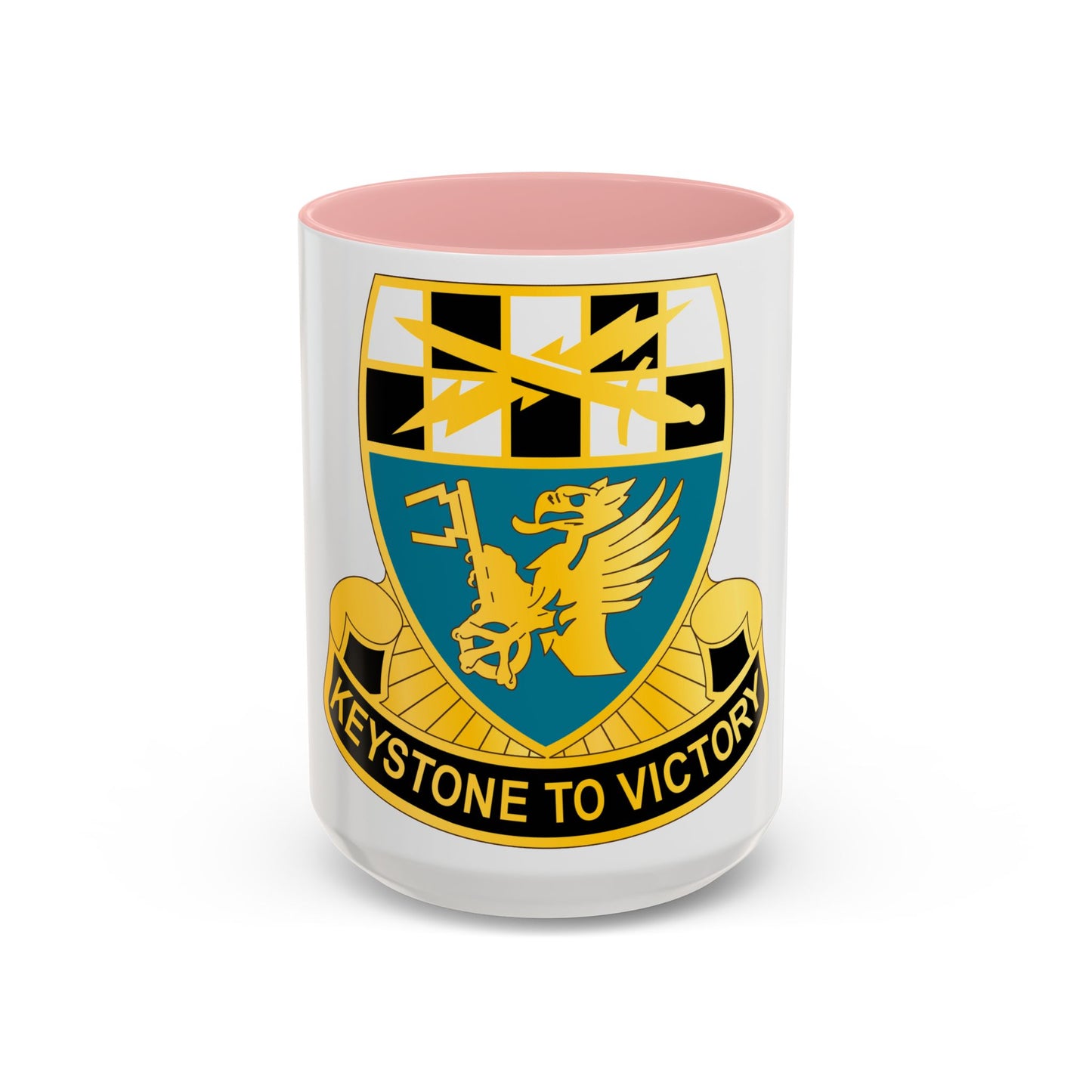 128 Military Intelligence Battalion (U.S. Army) Accent Coffee Mug