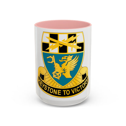 128 Military Intelligence Battalion (U.S. Army) Accent Coffee Mug