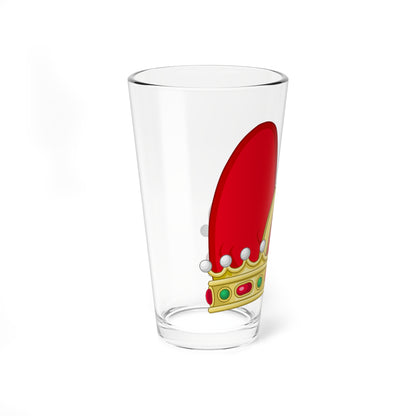 Heraldic Doge crown (Italy) (Coat of Arms) Pint Glass 16oz