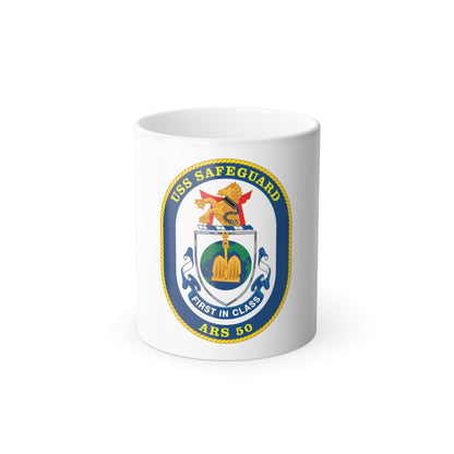 USS Safeguard ARS 50 (U.S. Navy) Color Changing Mug 11oz