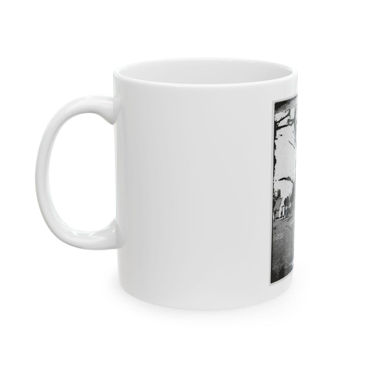 Battery Drill, U.S.A. (U.S. Civil War) White Coffee Mug