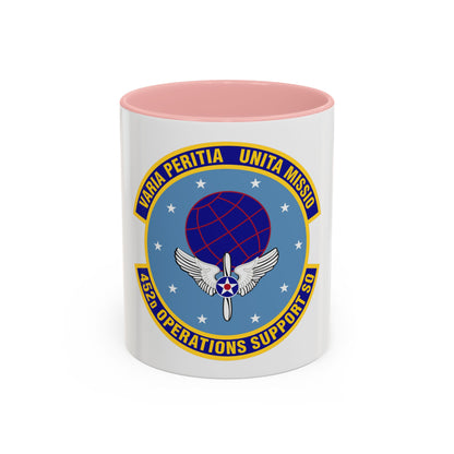 452d Operations Support Squadron (U.S. Air Force) Accent Coffee Mug