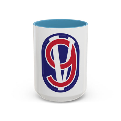 95th Infantry Division (U.S. Army) Accent Coffee Mug