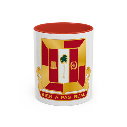 718th Antiaircraft Artillery Gun Battalion (U.S. Army) Accent Coffee Mug