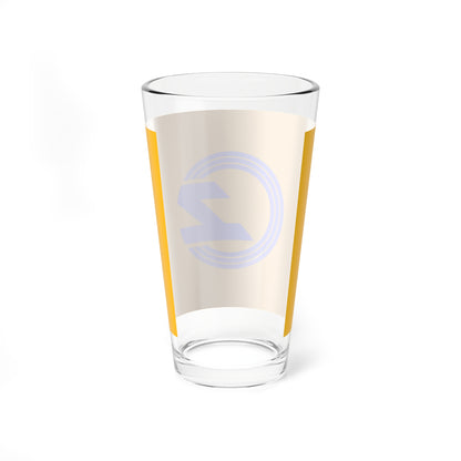 Flag of Yugawa Fukushima (Japan) Pint Glass 16oz