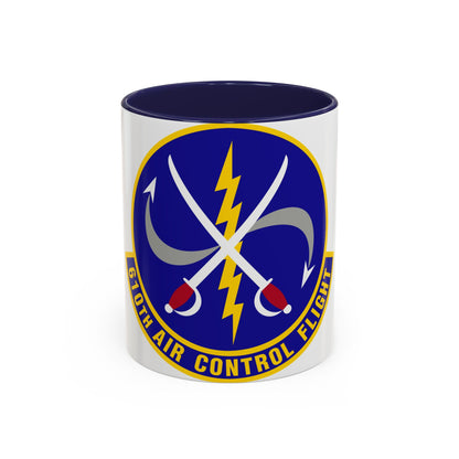 610 Air Control Flight PACAF (U.S. Air Force) Accent Coffee Mug