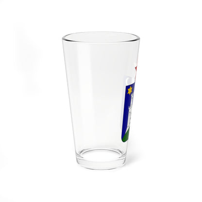 Coat of arms of Zagreb 1947. (Croatia) (Coat of Arms) Pint Glass 16oz