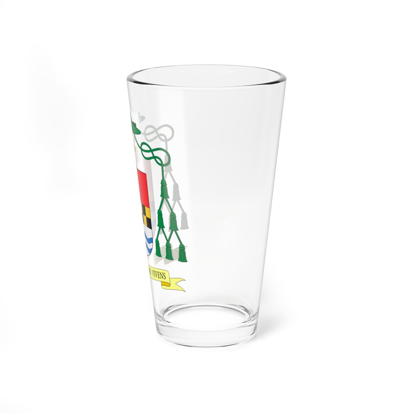 Escudo de Javier del Río Sendino (Spain) (Coat of Arms) Pint Glass 16oz