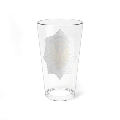 Emblem and Badge of the Spanish Army Military Police (Spain) (Coat of Arms) Pint Glass 16oz