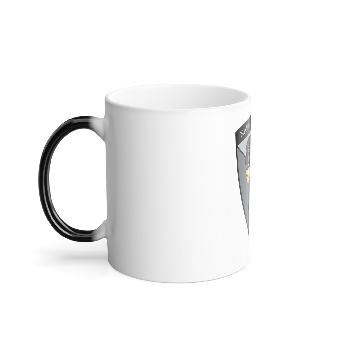 Naval Beach Unit 7 v2 Shield (U.S. Navy) Color Changing Mug 11oz