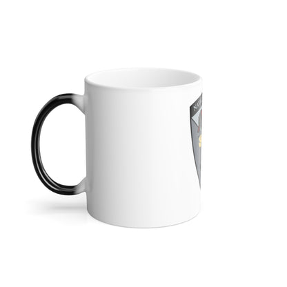 Naval Beach Unit 7 v2 Shield (U.S. Navy) Color Changing Mug 11oz