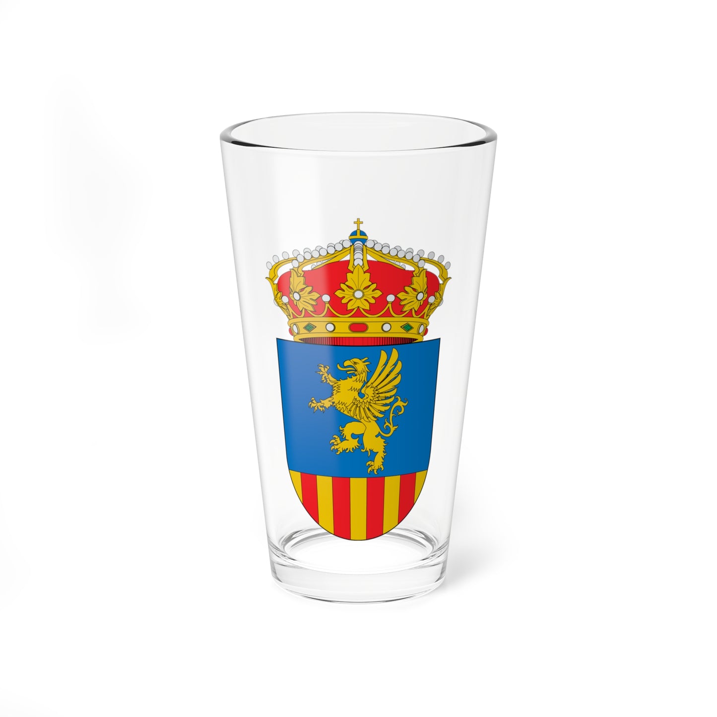 Escudo de Alfajarín (Spain) (Coat of Arms) Pint Glass 16oz