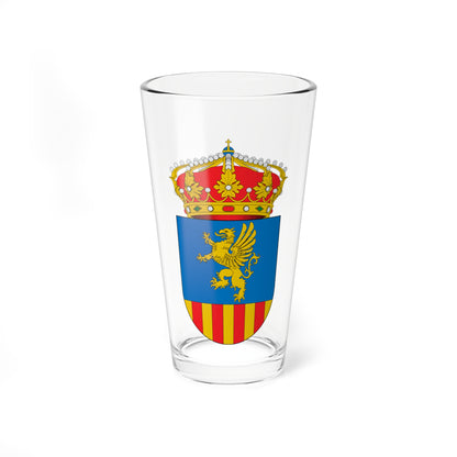 Escudo de Alfajarín (Spain) (Coat of Arms) Pint Glass 16oz