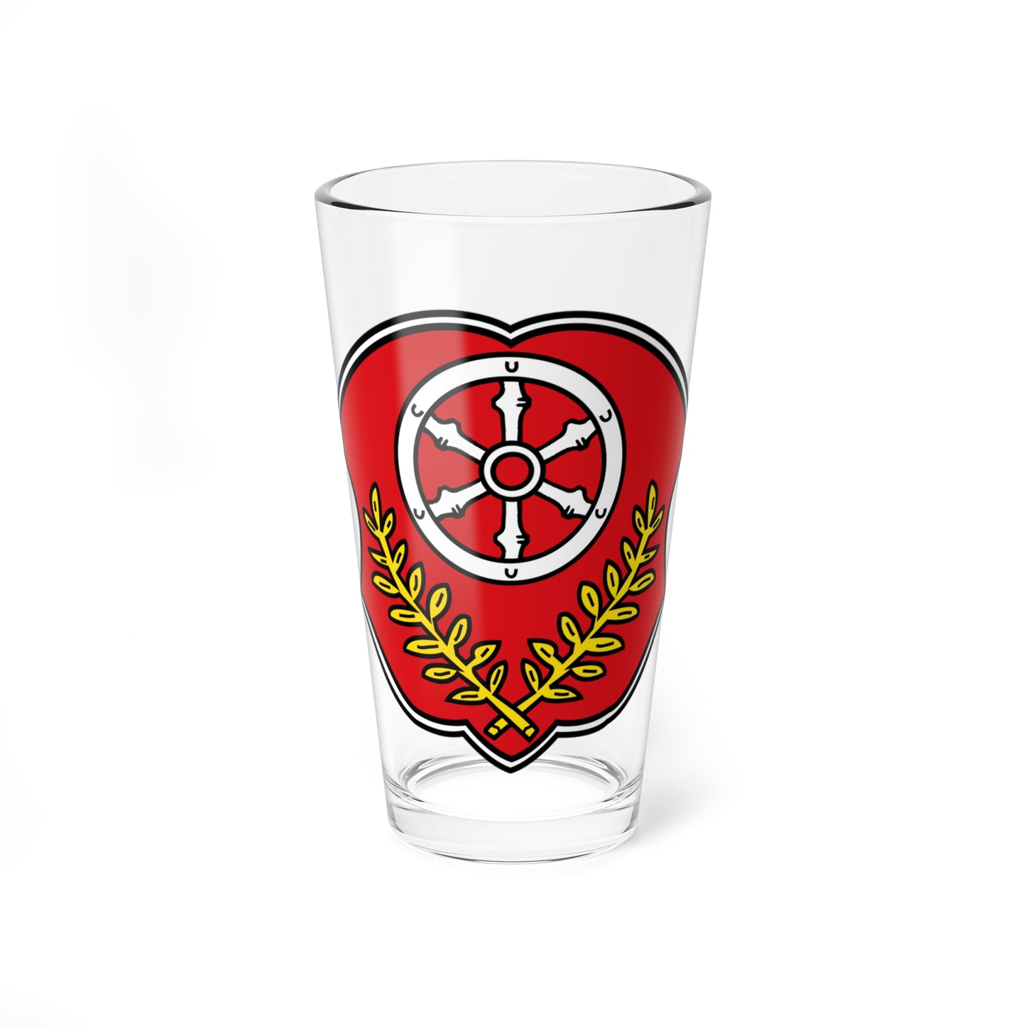 DEU Alzenau COA (Germany) (Coat of Arms) Pint Glass 16oz