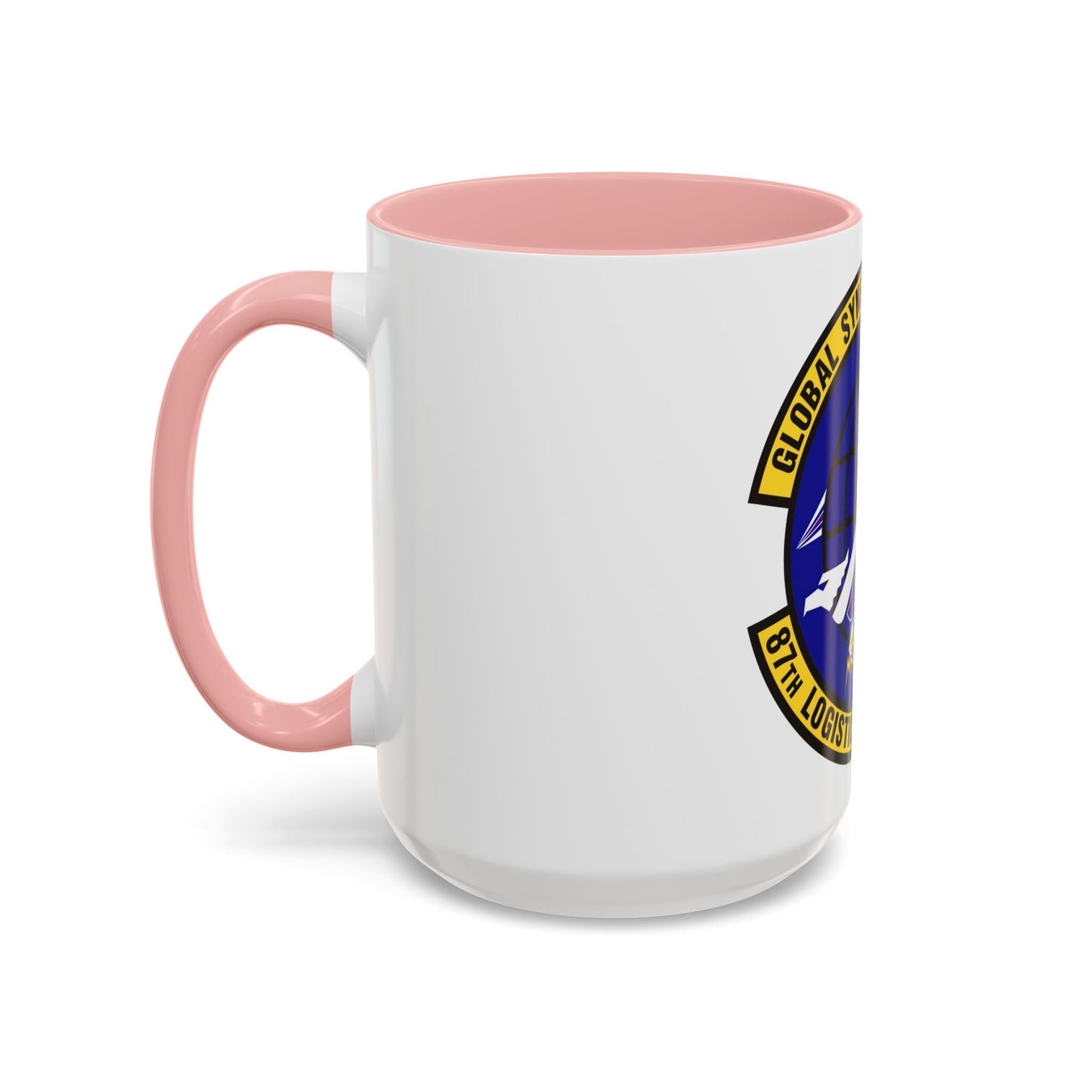 87 Logistics Readiness Squadron AMC (U.S. Air Force) Accent Coffee Mug