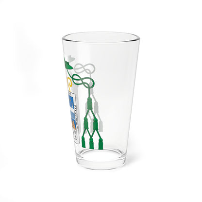 Escudo de Atilano Rodríguez Martínez (Spain) (Coat of Arms) Pint Glass 16oz