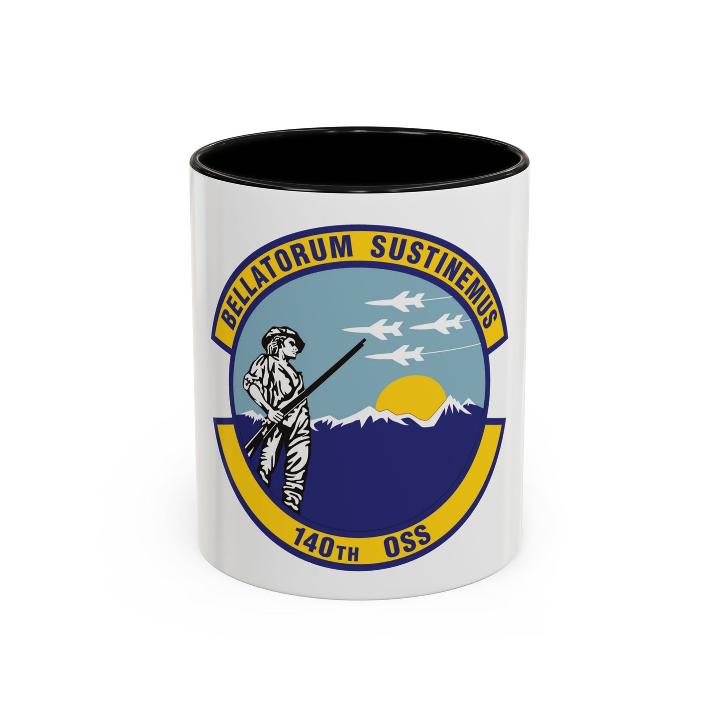 140th Operations Support Squadron (U.S. Air Force) Accent Coffee Mug