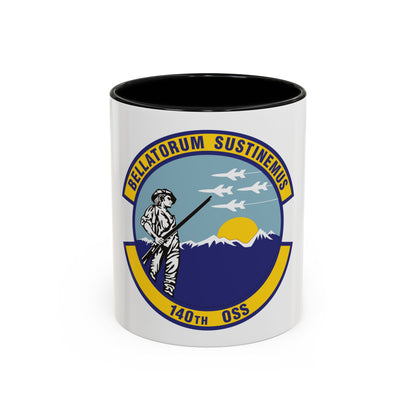 140th Operations Support Squadron (U.S. Air Force) Accent Coffee Mug