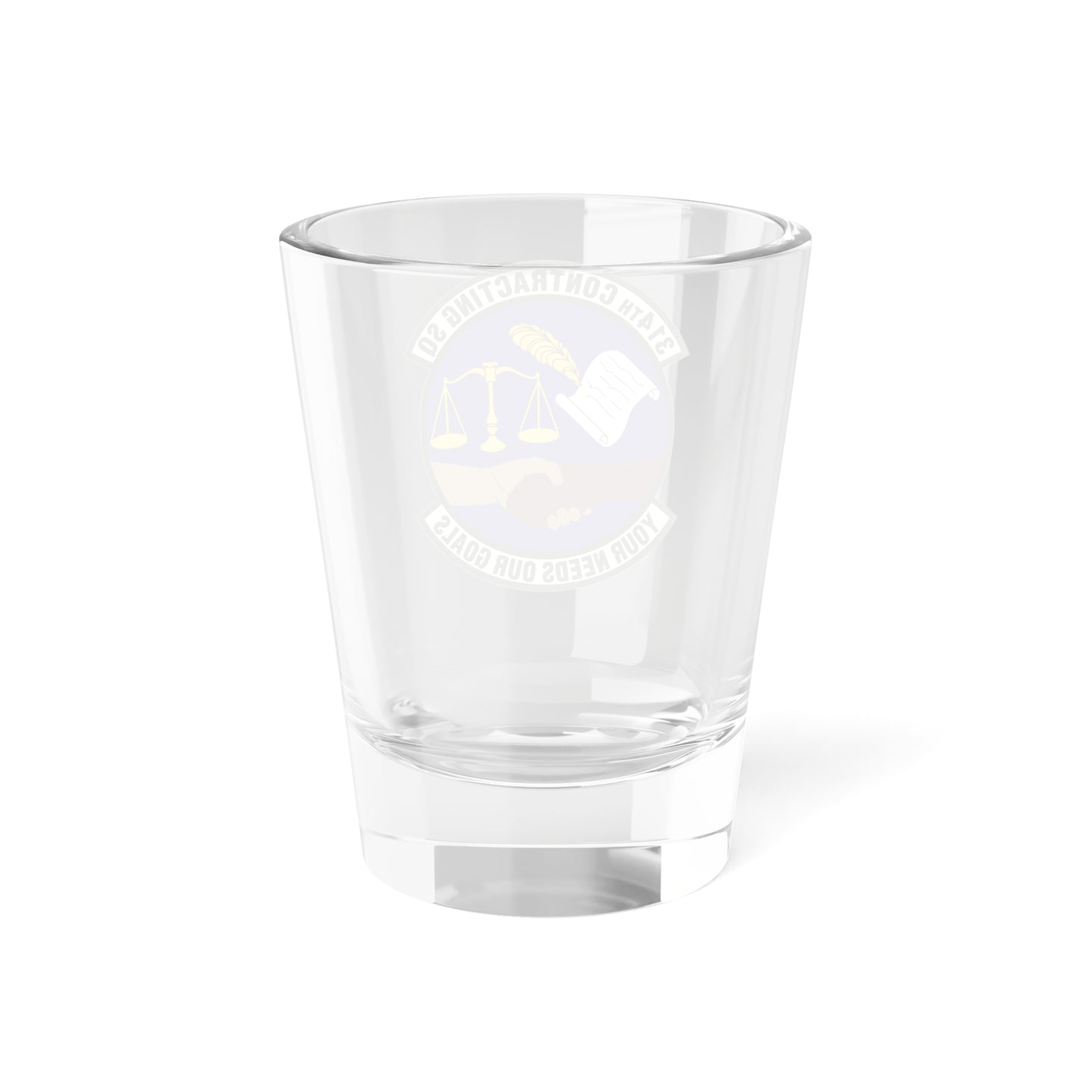 314th Contracting Squadron (U.S. Air Force) Shot Glass 1.5oz