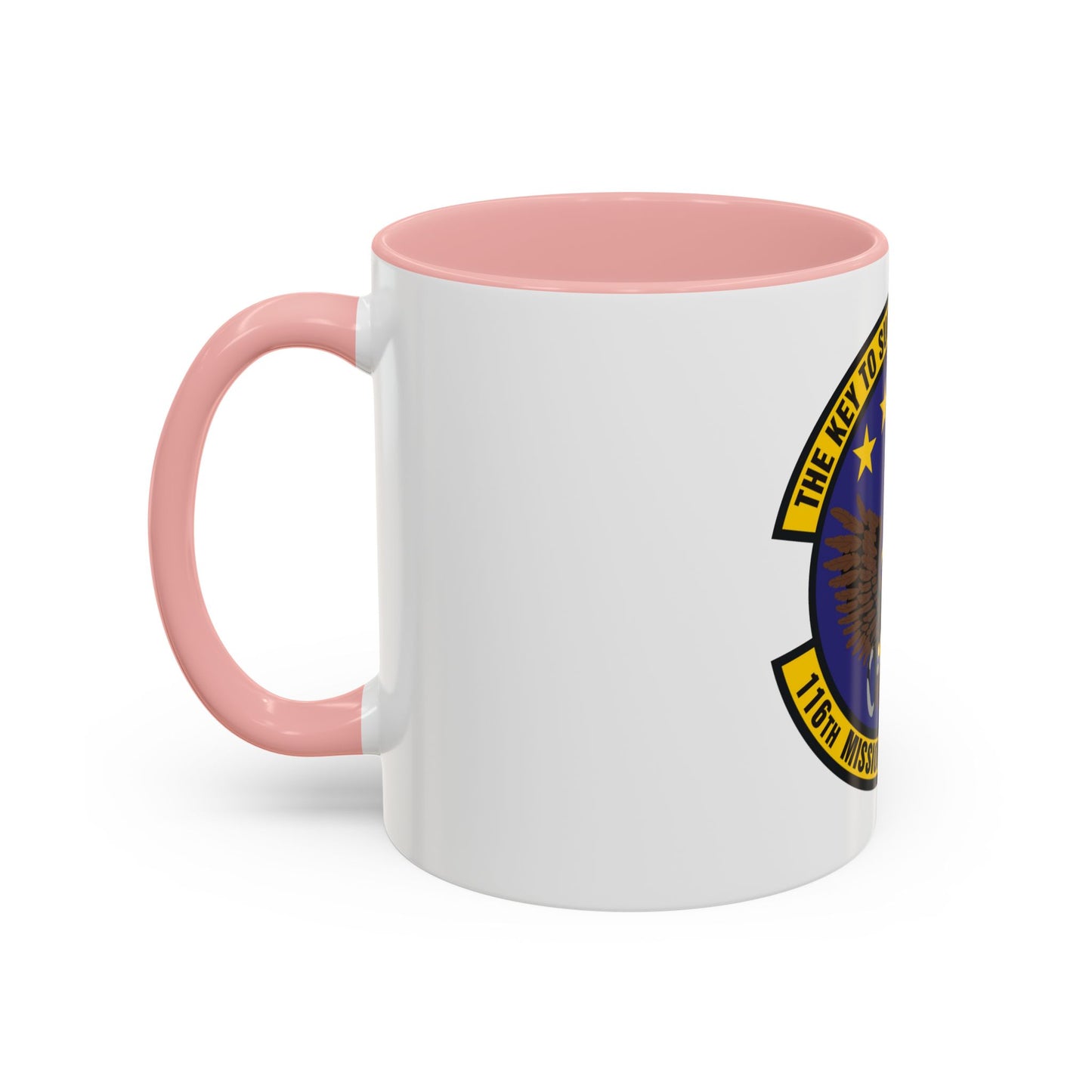 116th Mission Support Flight (U.S. Air Force) Accent Coffee Mug