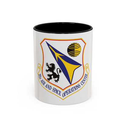 32d Air and Space Operations Center (U.S. Air Force) Accent Coffee Mug